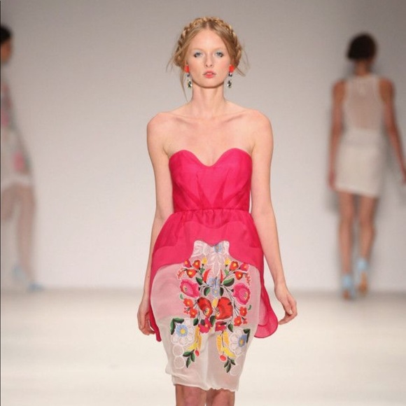 NWT Alice McCall Pink Mini Cocktail Dress - Picture 7 of 8